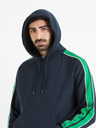 Celio Temno modra moška jopa s kapuco Celio Vebandit