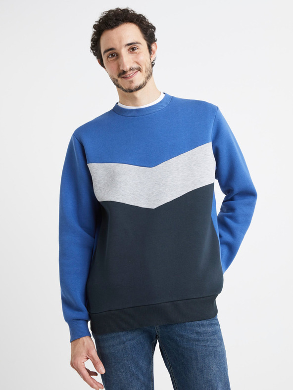 Celio Sivo-modra moška jopa Celio Vever
