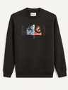 Celio Črna moška majica s kapuco Celio Attack on Titan