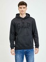 GAP Fleece mikica s kapuco in logotipom GAP