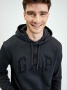 GAP Fleece mikica s kapuco in logotipom GAP