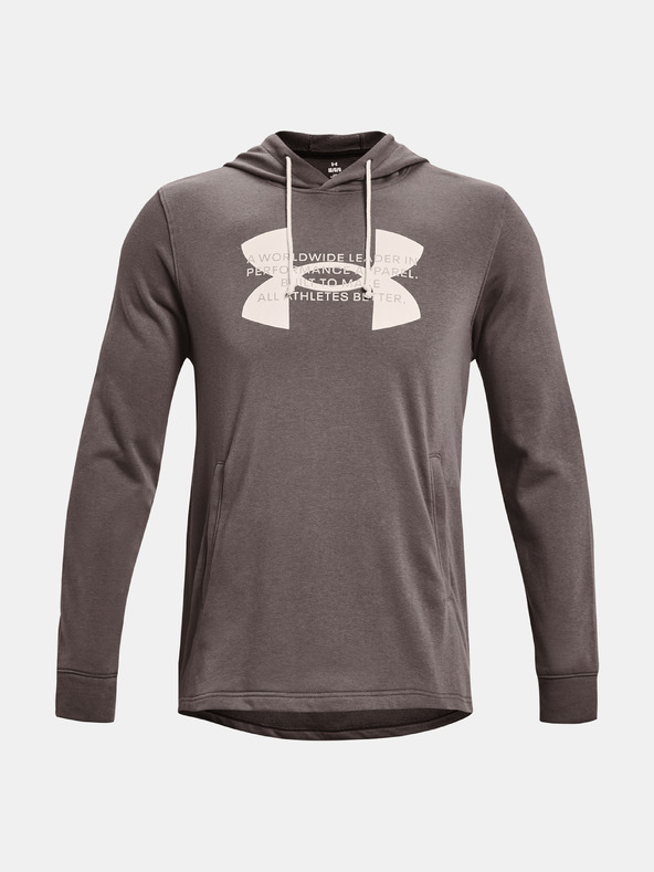 Under Armour Moški pulover Under Armour UA Rival Terry Logo Hoodie