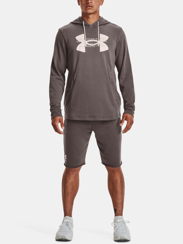 Under Armour Moški pulover Under Armour UA Rival Terry Logo Hoodie