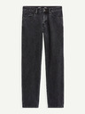 Celio Črne kavbojke prostega kroja Celio C75 Coback4