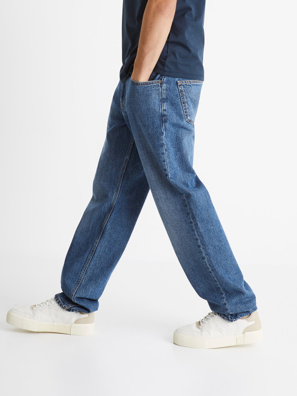 Celio Modre kavbojke prostega kroja Celio C75 Coback2