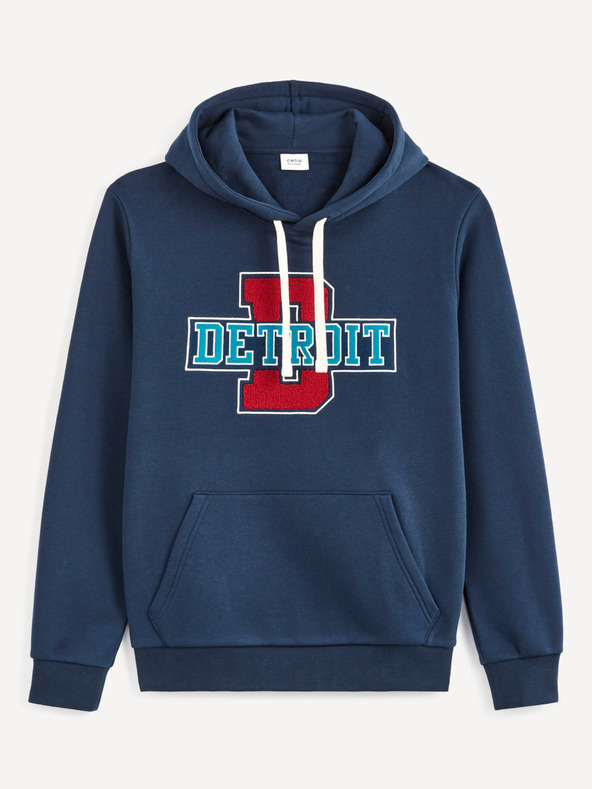 Celio Temno modra moška majica Celio Detroit