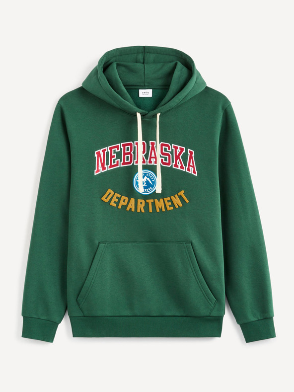 Celio Zelena moška majica Celio Nebraska Department