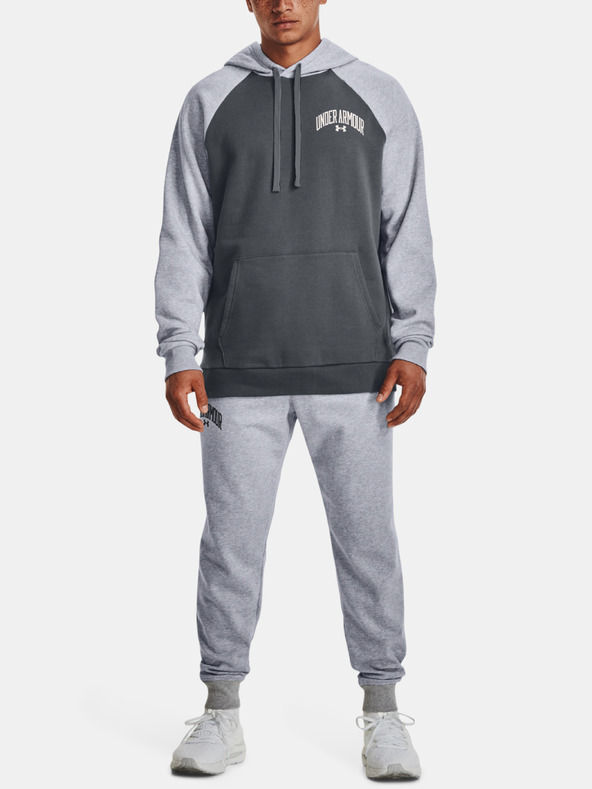 Under Armour Moški pulover Under Armour UA Rival WM Colorblock HD