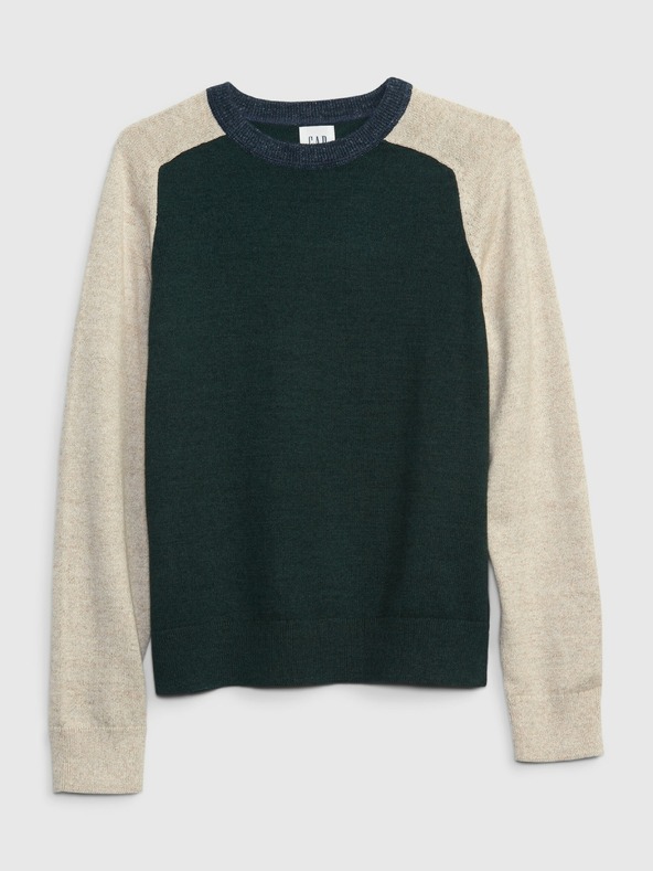 GAP Otroški pulover z raglan rokavi GAP