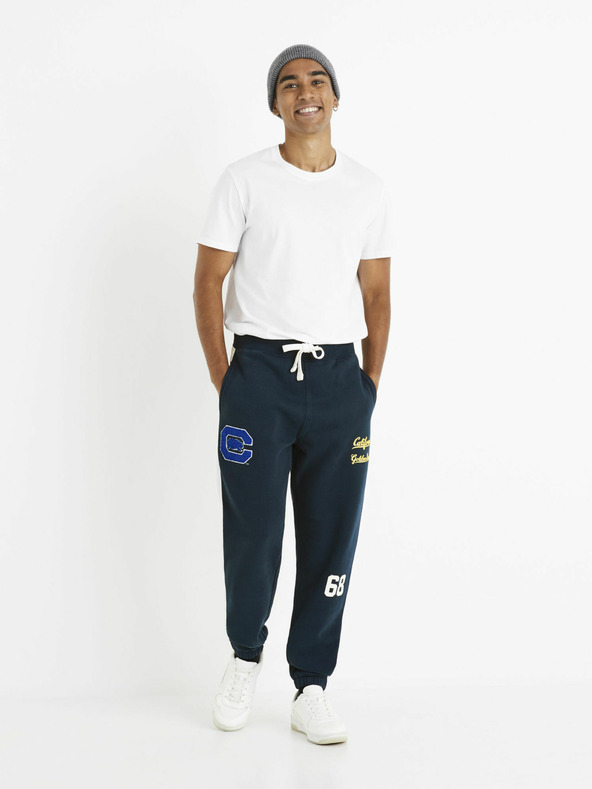Celio Temno modre moške hlače Celio California Golden Bears