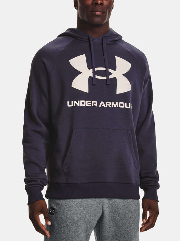 Under Armour Moški pulover Under Armour UA Rival Fleece Big Logo HD