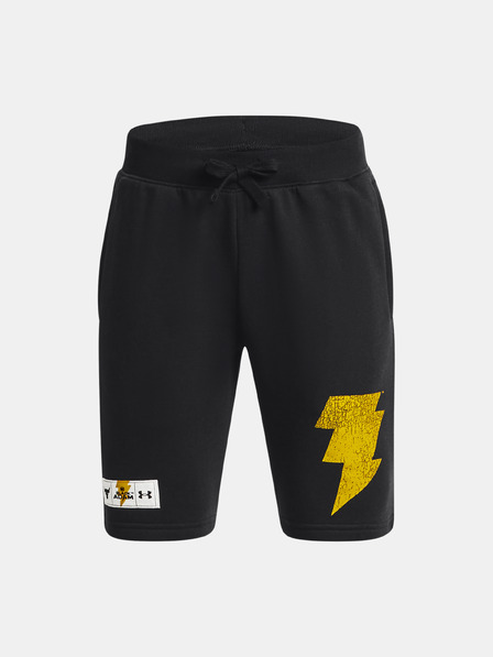 Under Armour Deške kratke hlače Under Armour Pjt Rock BA Rvl Terry Short-BLK