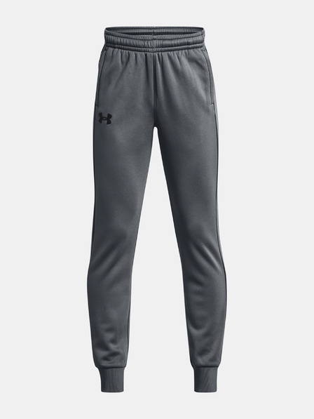Under Armour Deške spodnji del trenirke Under Armour UA Armour Fleece Joggers-GRY
