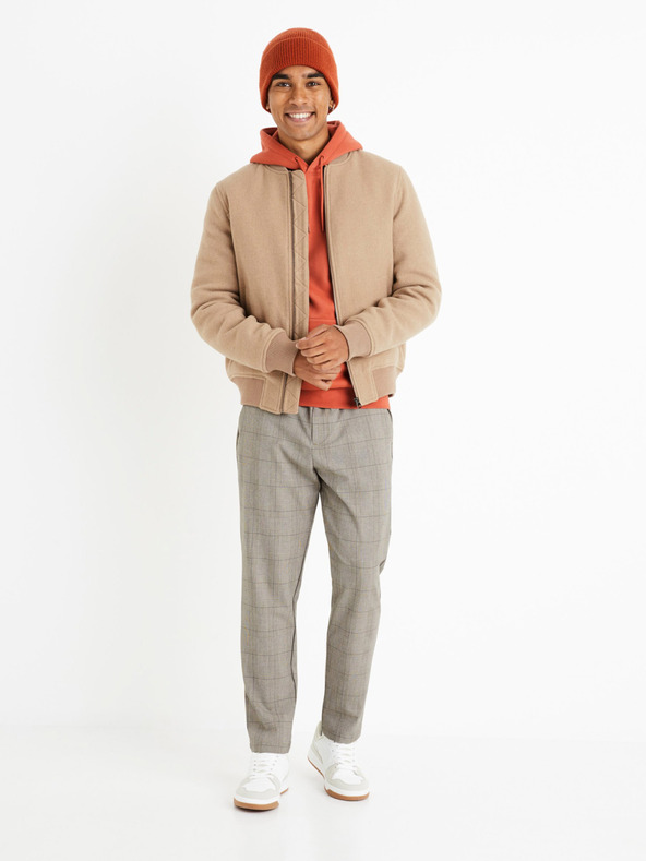 Celio Bež moški bomber Celio Cubeauty