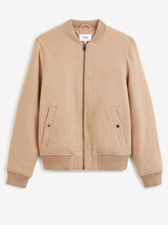 Celio Bež moški bomber Celio Cubeauty