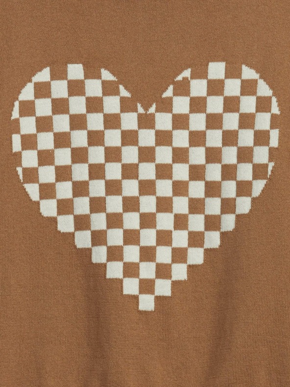 GAP Otroški pulover srce GAP