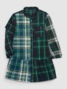 GAP Baby kariraste obleke GAP