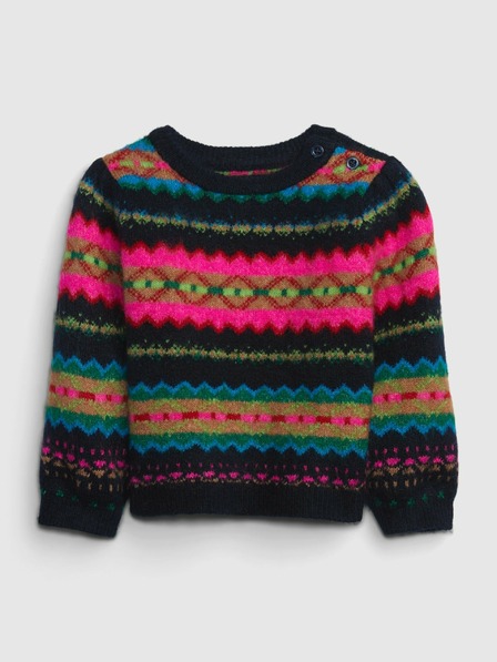 GAP Baby pulover z norveškim vzorcem GAP