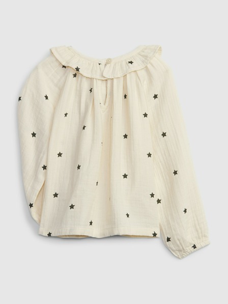 GAP Baby top z volančkom GAP