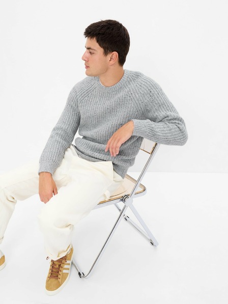 GAP Pulover z rebrastim vzorcem GAP