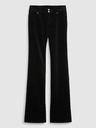 GAP Detské zamatové džínsy bootcut GAP