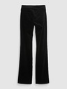 GAP Detské zamatové džínsy bootcut GAP