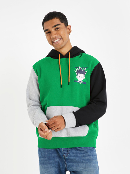 Celio Zelena moška majica Celio Hunter x Hunter