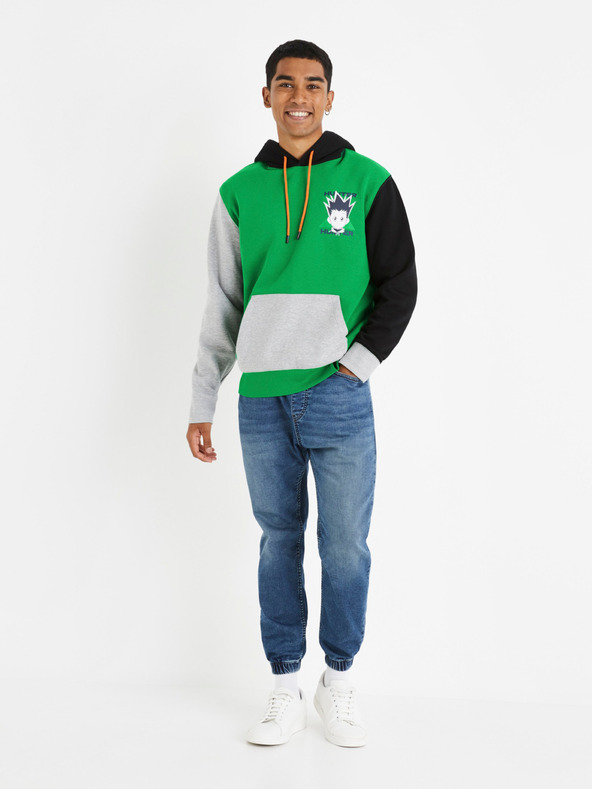 Celio Zelena moška majica Celio Hunter x Hunter