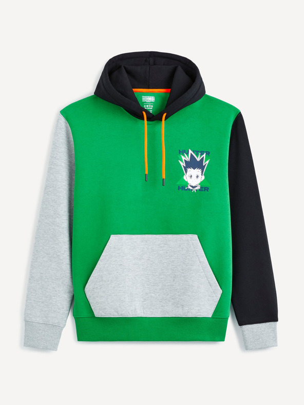 Celio Zelena moška majica Celio Hunter x Hunter
