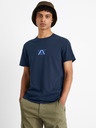 Celio Temno modra moška majica Celio Hunter & Hunter s potiskom