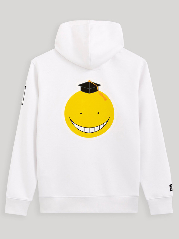 Celio Bela moška majica s potiskom Celio Assassination Classroom