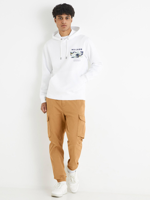 Celio Bel Celio Hokusai pulover s kapuco