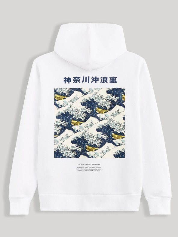 Celio Bel Celio Hokusai pulover s kapuco