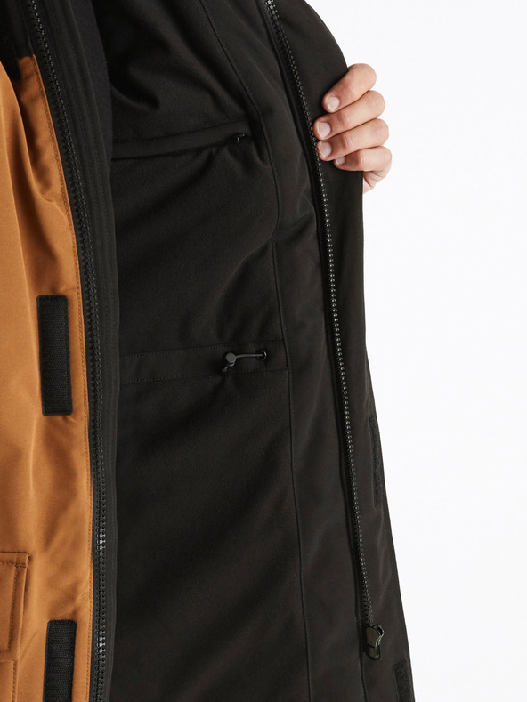 Celio Celio Cubicol rjava parka jakna