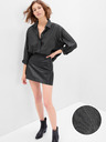 GAP Srajca z metalnim nitjem oversize GAP