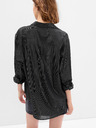 GAP Srajca z metalnim nitjem oversize GAP