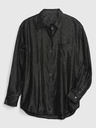 GAP Srajca z metalnim nitjem oversize GAP