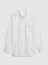 GAP Otroška oxford uniformna srajca GAP