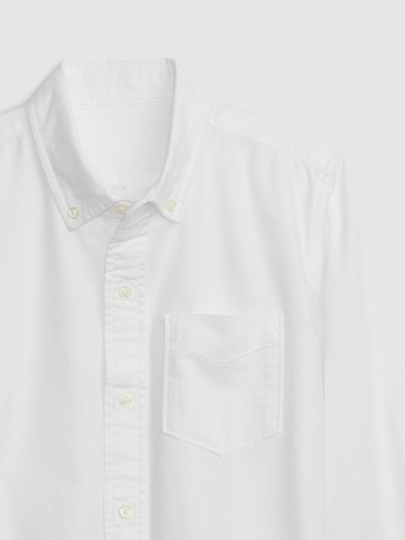 GAP Otroška oxford uniformna srajca GAP