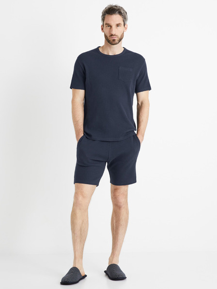Celio Temno modra moška pižama Celio Digaufre