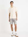 Celio Kremasta moška polo majica Celio Deolive