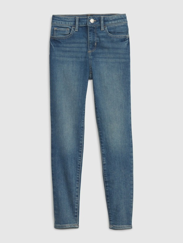 GAP Otroške džins jeggings z visokim pasom GAP
