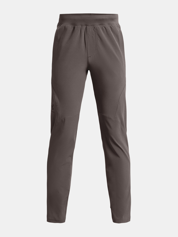 Under Armour Deške športne hlače Under Armour UA Unstoppable Tapered Pant-BRN