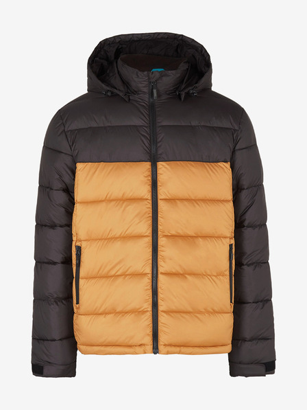 O'Neill Oranžno-črna moška jopa O'Neill O'RIGINALS PUFFER JACKET