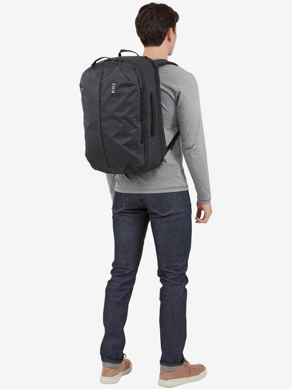 Thule Črn potovalni nahrbtnik Thule Aion 40 l