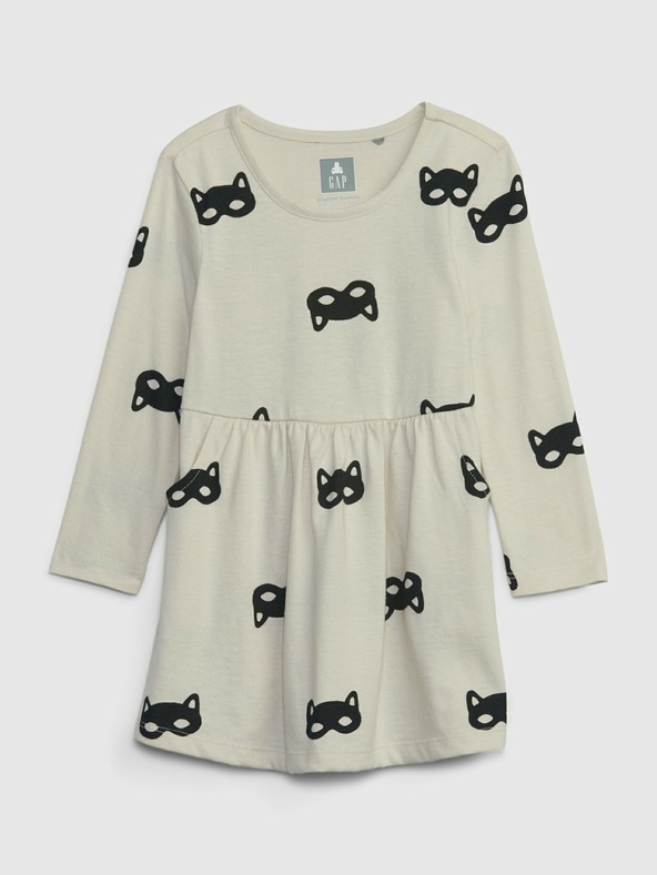 GAP Detské bavlnené šaty Mix & Match GAP