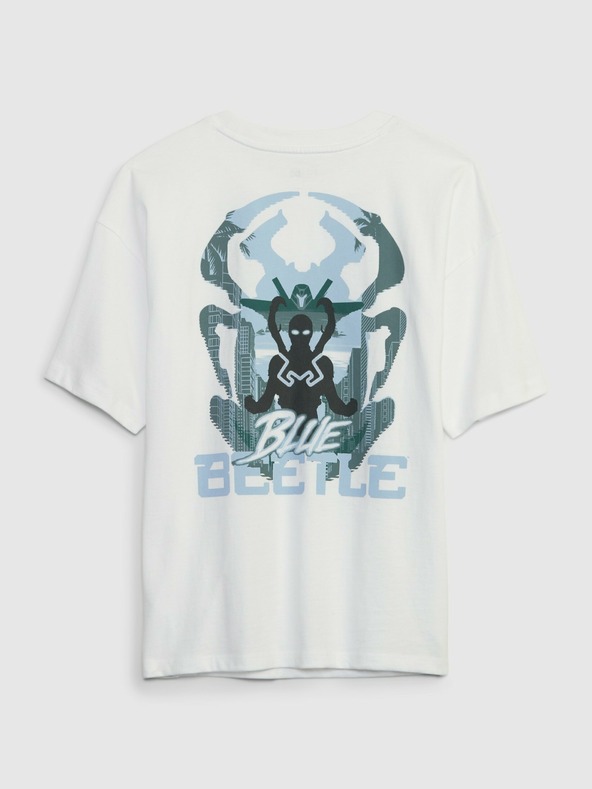 GAP Otroška majica Gap & DC Blue Beetle GAP