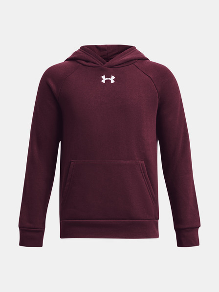 Under Armour Deški pulover Under Armour UA RIVAL FLEECE HOODIE-BLU