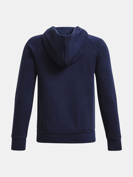Under Armour Deški pulover Under Armour UA Rival Fleece FZ Hoodie-BLK