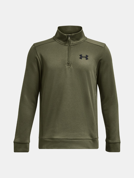 Under Armour Deški pulover Under Armour UA Armour Fleece 1/4 Zip-BLU